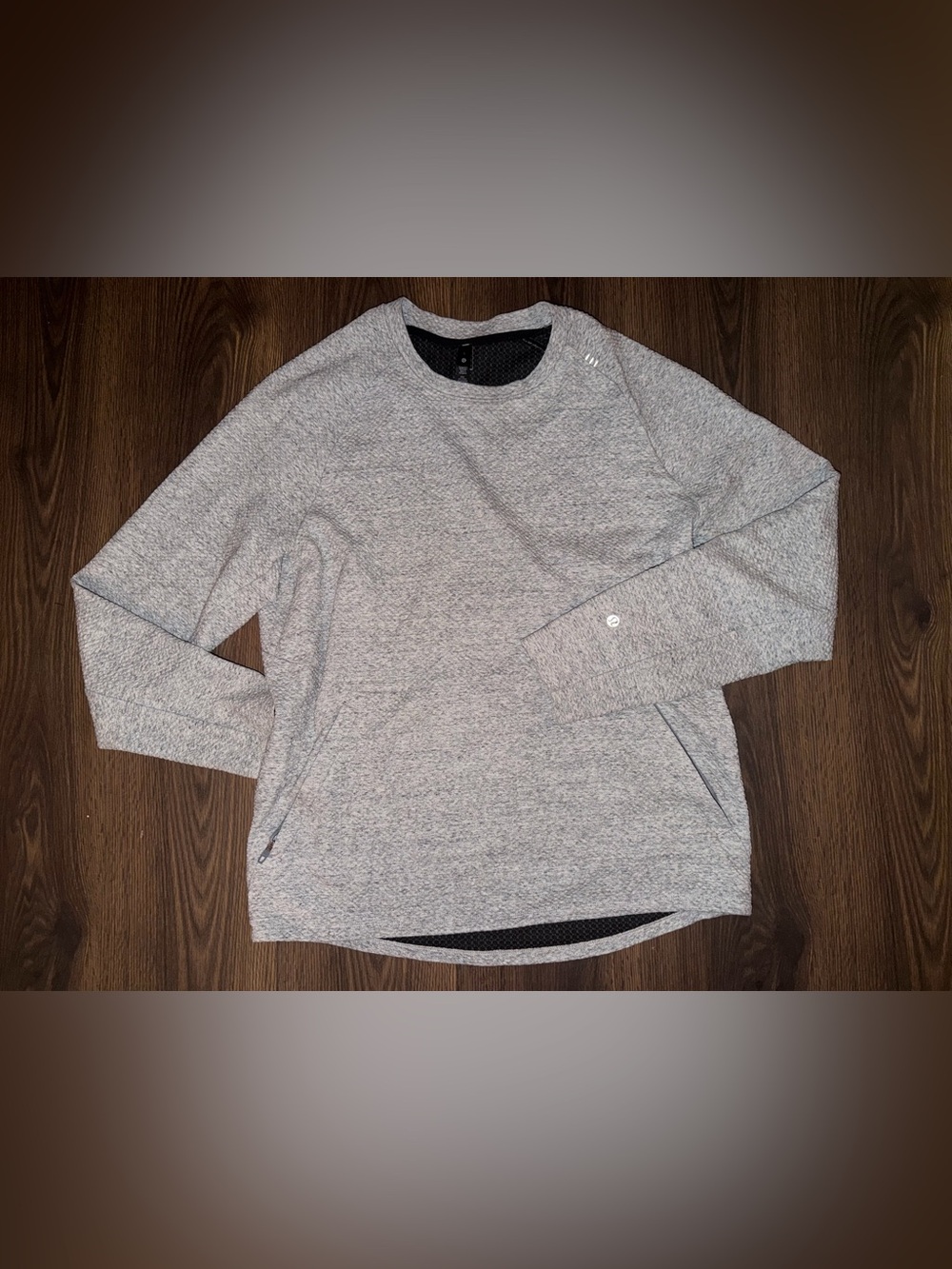 Lululemon Men’s At Ease Crewneck Double Knit Size Large
